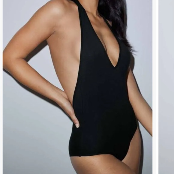 AMERICAN APPAREL Black Body Suit - Picture 4 of 5